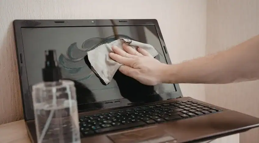 daily office cleaning routine
